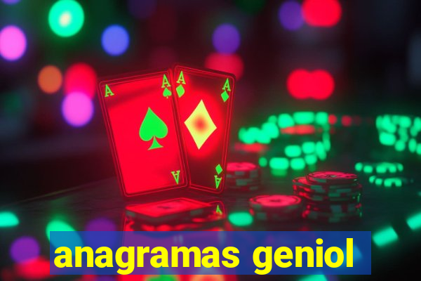 anagramas geniol