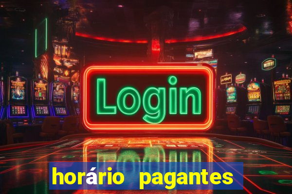 horário pagantes fortune tiger