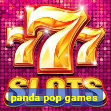 panda pop games