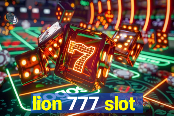 lion 777 slot