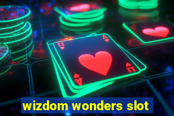 wizdom wonders slot