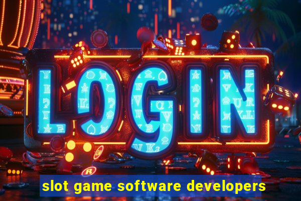 slot game software developers