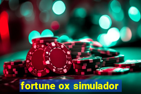 fortune ox simulador