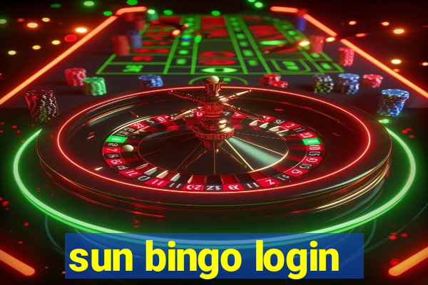 sun bingo login