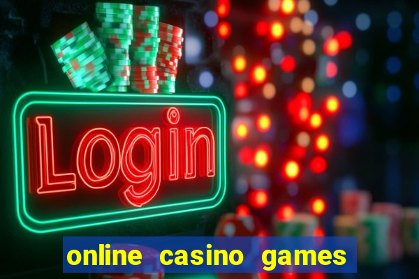 online casino games with real money