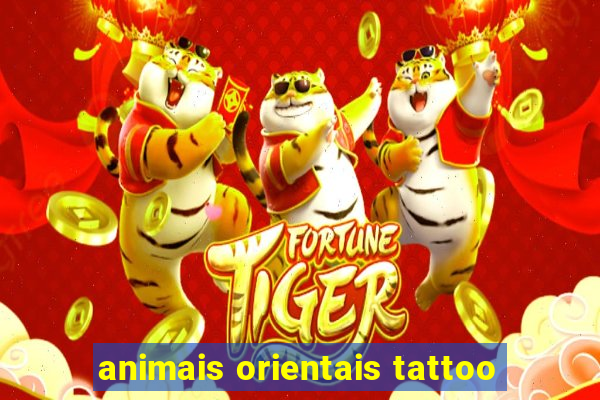 animais orientais tattoo