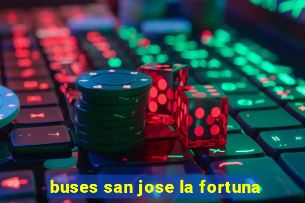 buses san jose la fortuna