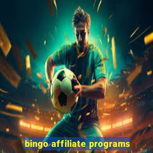 bingo affiliate programs