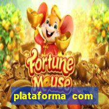 plataforma com bonus de deposito