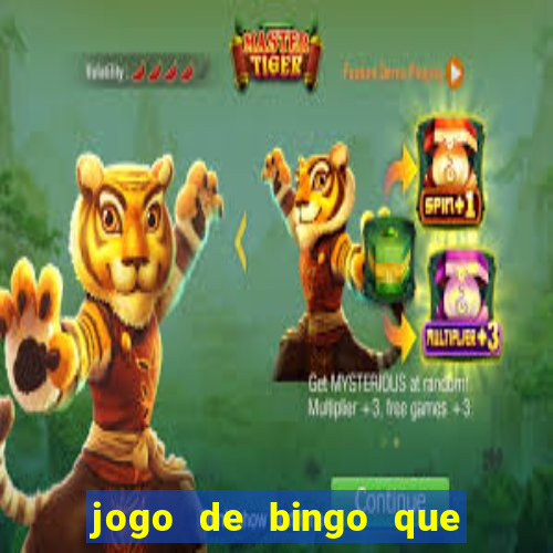 jogo de bingo que paga dinheiro de verdade