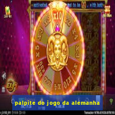 palpite do jogo da alemanha