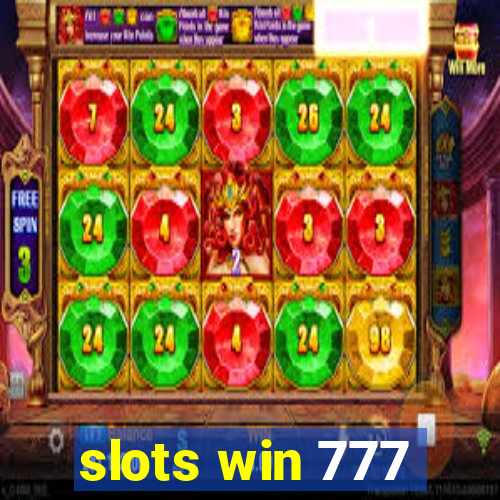 slots win 777