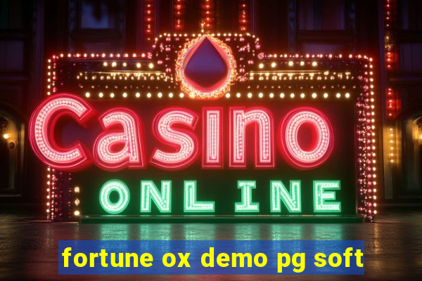 fortune ox demo pg soft