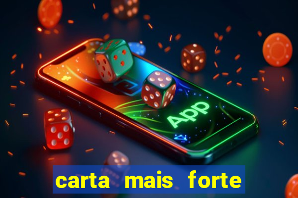 carta mais forte do poker