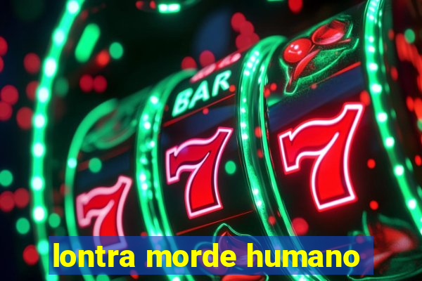 lontra morde humano