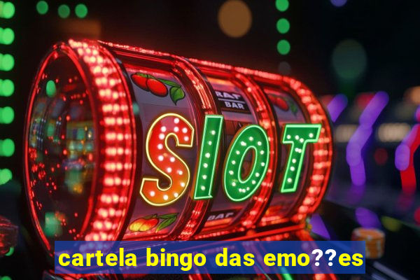 cartela bingo das emo??es