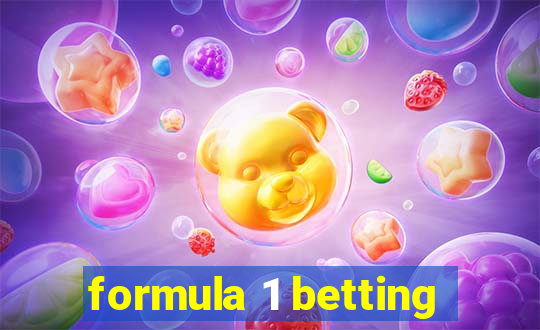 formula 1 betting