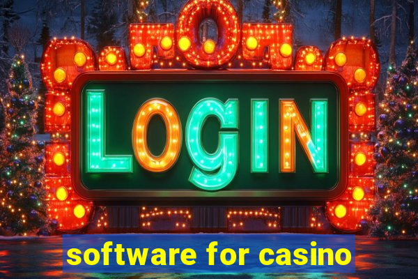 software for casino