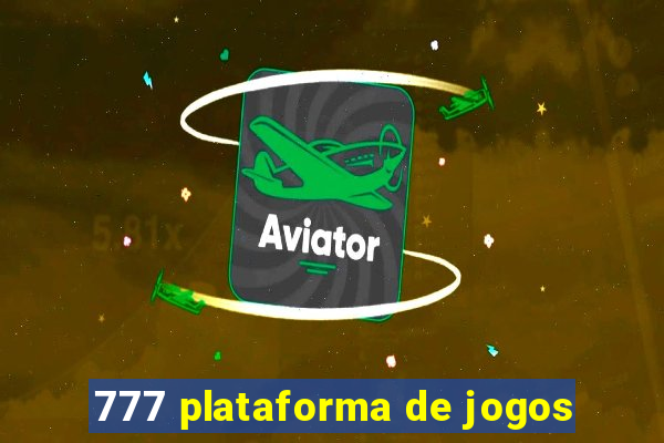 777 plataforma de jogos