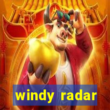 windy radar