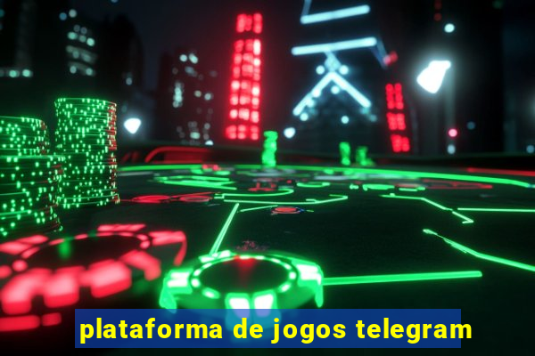 plataforma de jogos telegram