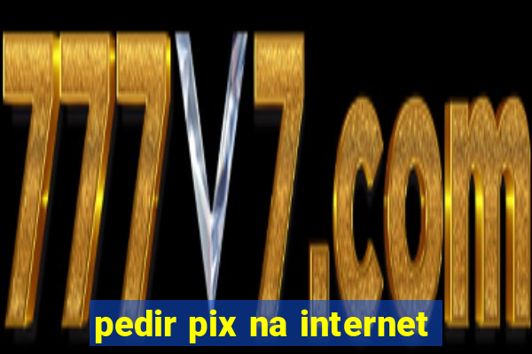 pedir pix na internet