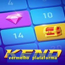 vermelho plataforma de jogos