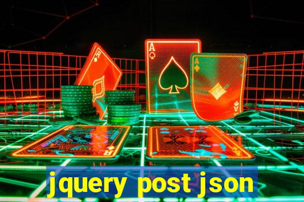 jquery post json