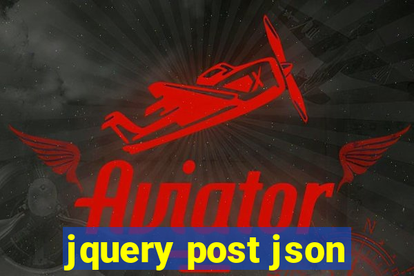 jquery post json