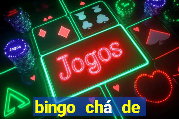 bingo chá de revela??o para imprimir