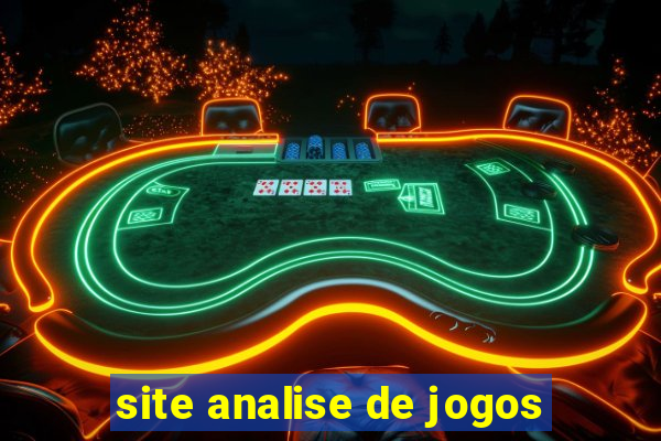 site analise de jogos