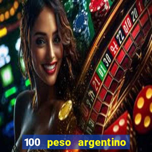 100 peso argentino em real