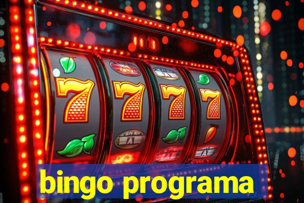 bingo programa