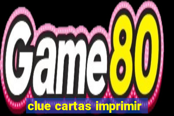 clue cartas imprimir