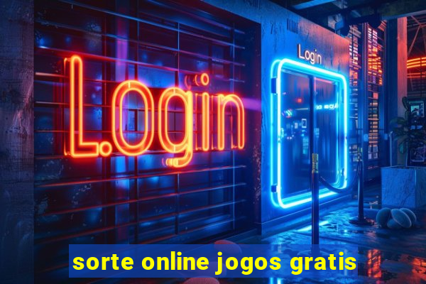 sorte online jogos gratis