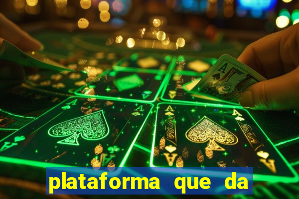 plataforma que da bonus sem depositar