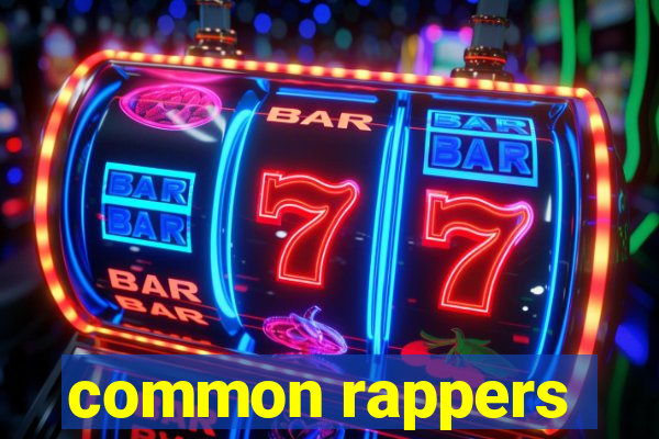 common rappers