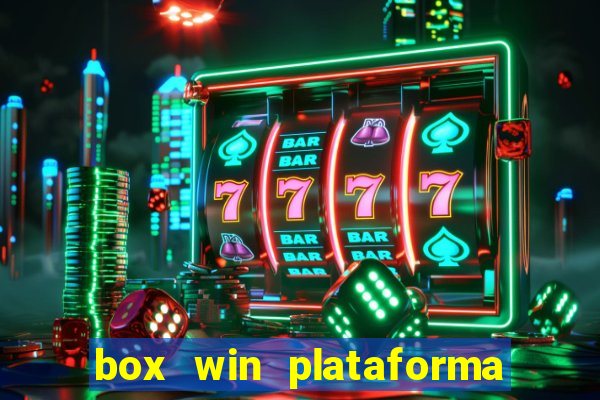 box win plataforma de jogos