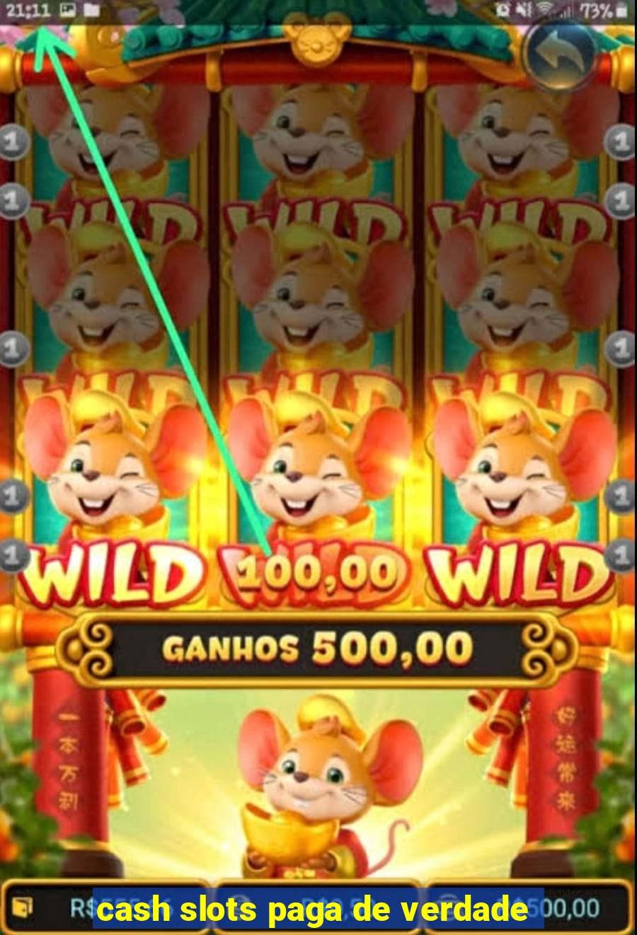 cash slots paga de verdade