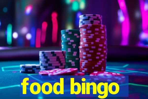 food bingo