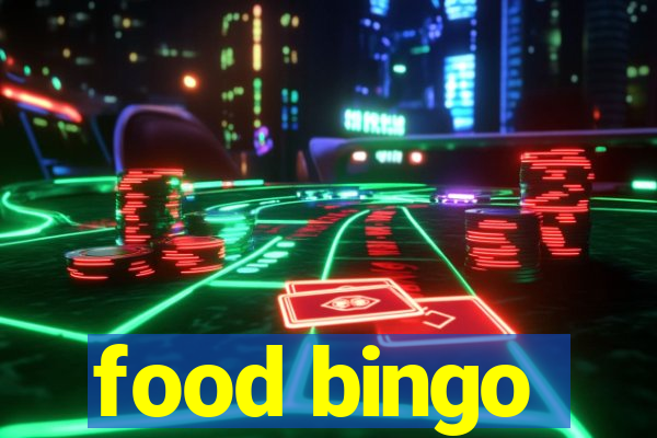 food bingo