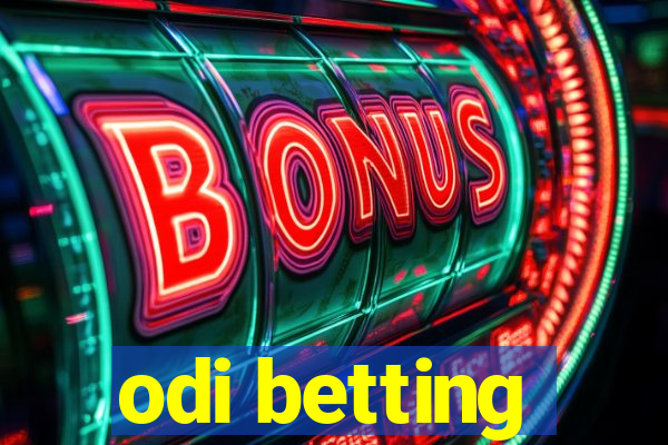 odi betting