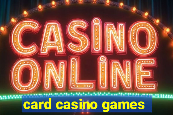 card casino games