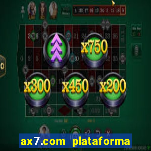 ax7.com plataforma de jogos