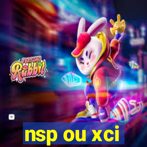 nsp ou xci