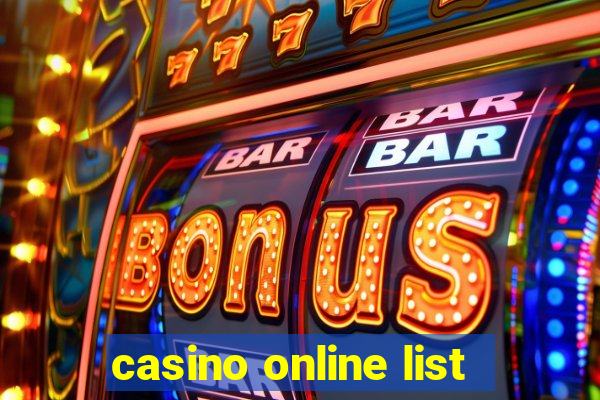 casino online list