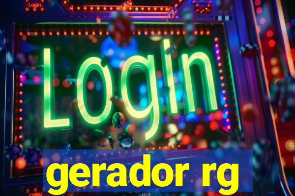 gerador rg