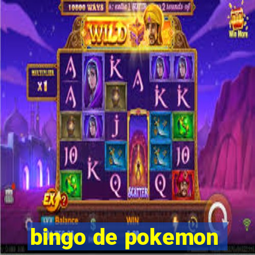 bingo de pokemon