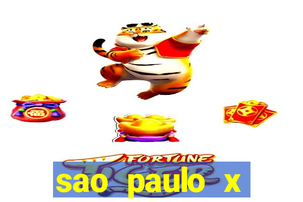 sao paulo x botafogo palpites