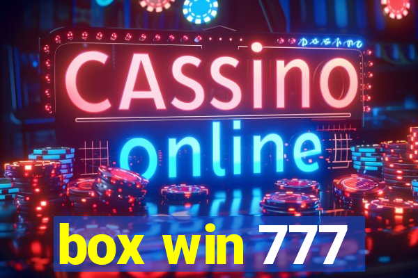 box win 777